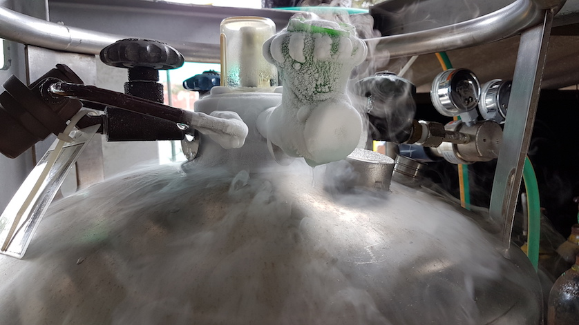 液氮补给罐